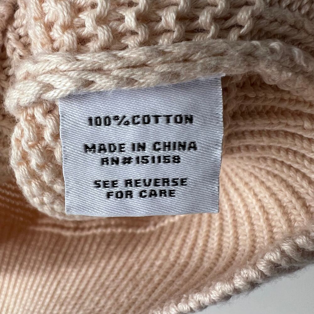 525 Cable Knit Sweater Vest Top Size XS - Picture 7 of 8